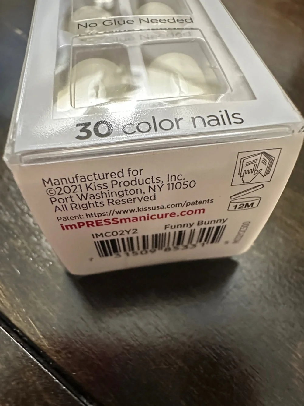 OPI Funny Bunny Press-On Manicure — Pale Yellow Nails short